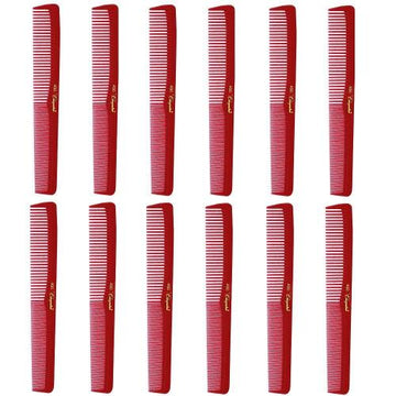 Cleopatra Red Styling Combs #400 - 1 Dozen