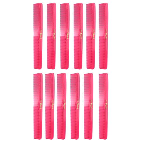 Cleopatra Neon Pink Styling Combs #400 - 1 Dozen