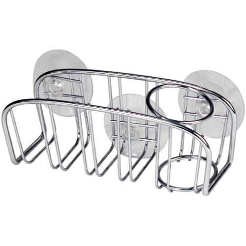 Spectrum Sponge & Brush Holder- Chrome
