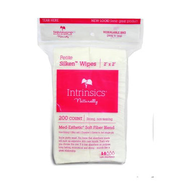 Intrinsics Petite Silken Wipes- 2" x 2" - 200 ct