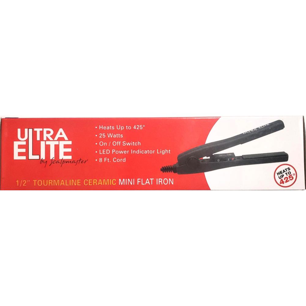 Scalpmaster Ultra Elite tourmaline Ceramic Mini Flat Iron