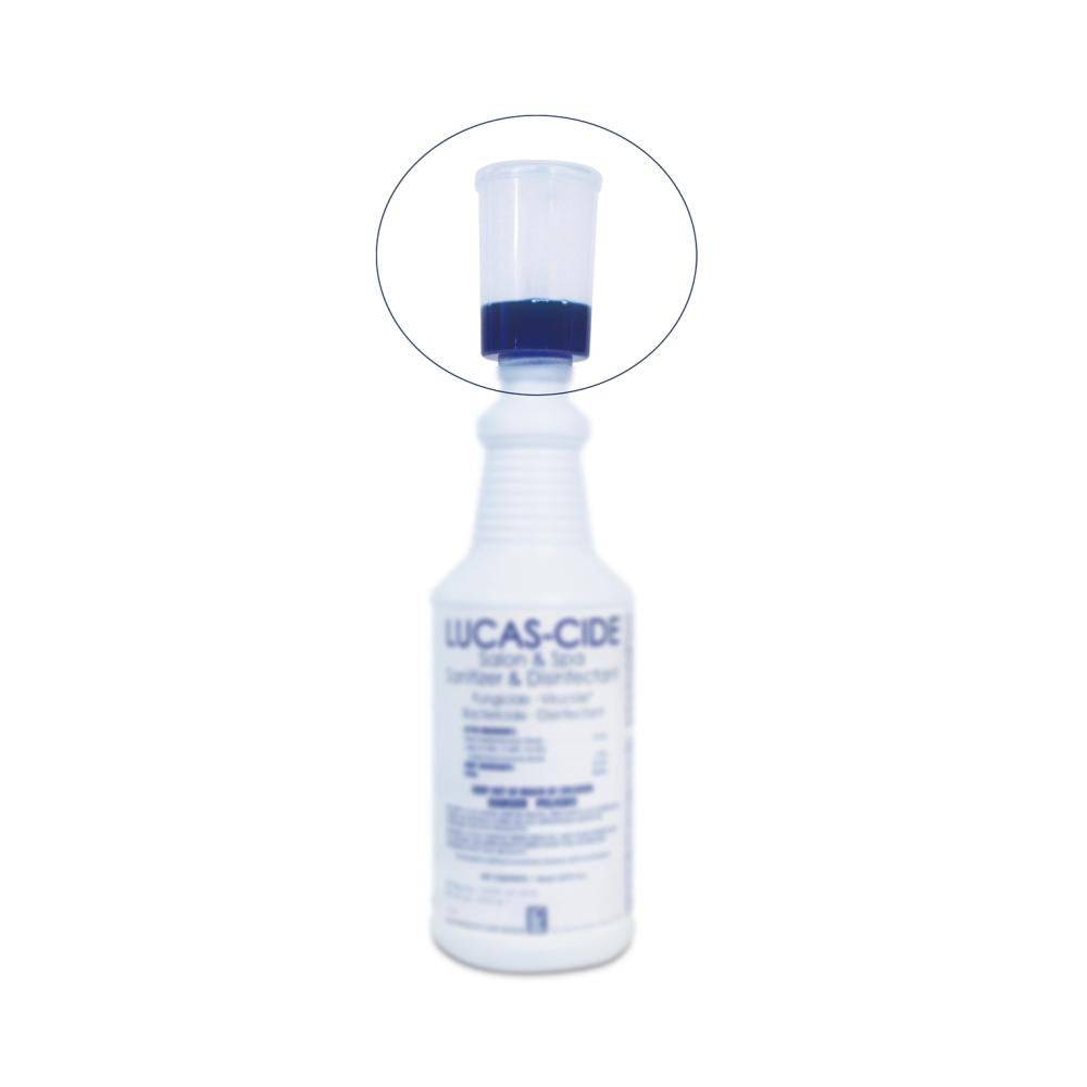 Lucas-cide Squeeze and Pour Lid for Quart - 32 oz