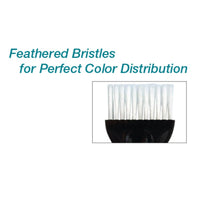 Soft 'N Style Feather Bristle Pin Tail Color Brush