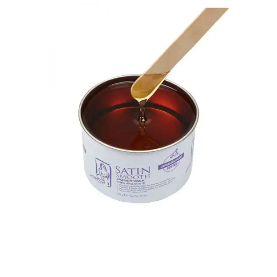 Satin Smooth Honey Wax with Vitamin E 14 oz