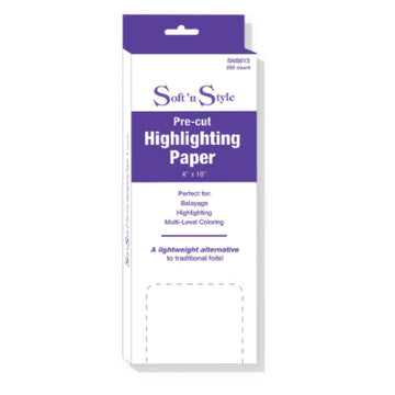 Soft 'N Style Pre-cut Highlighting Paper - 200 ct