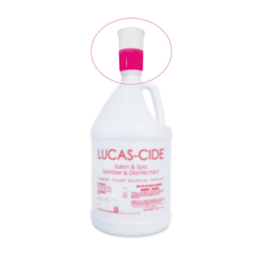 Lucas-cide Squeeze and Pour Lid - Gallon