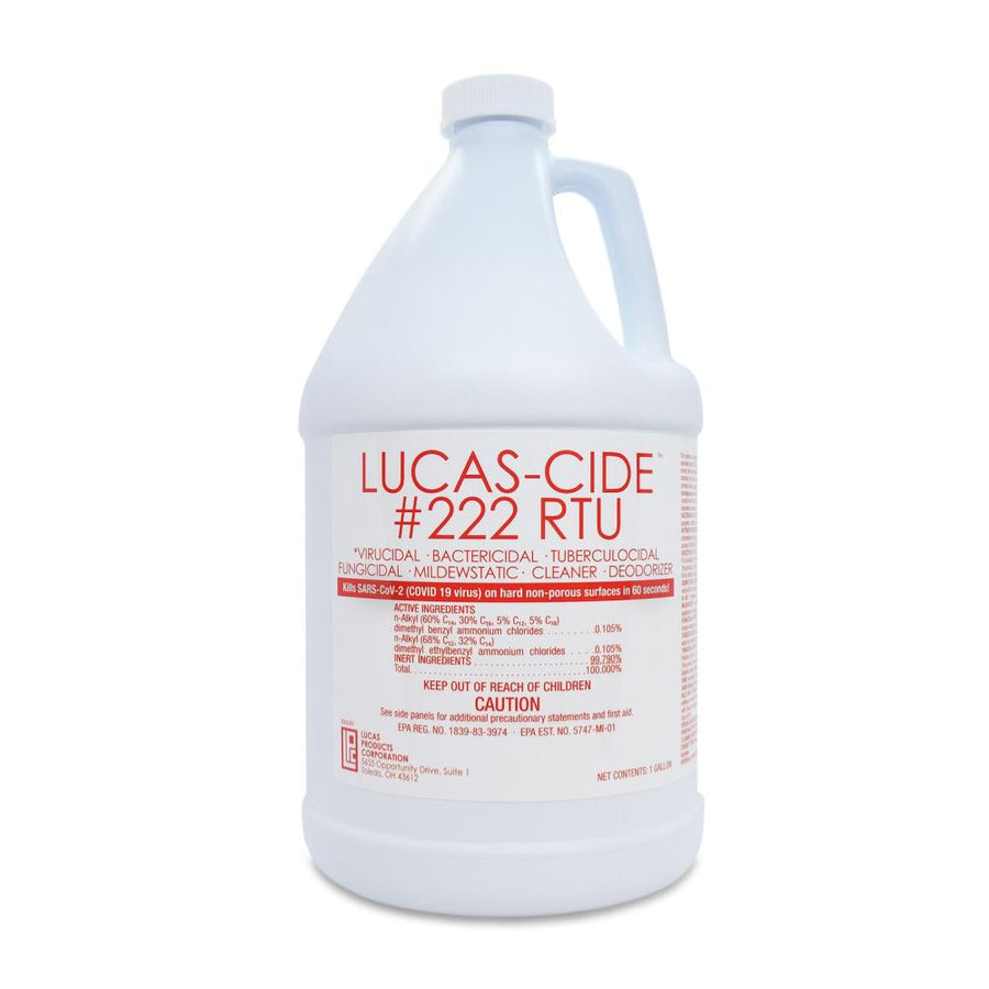 Lucas-cide #222 RTU Disinfectant - Gallon