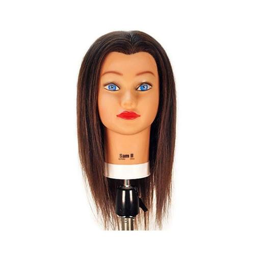Celebrity Sam II Cosmetology Human Hair Manikin