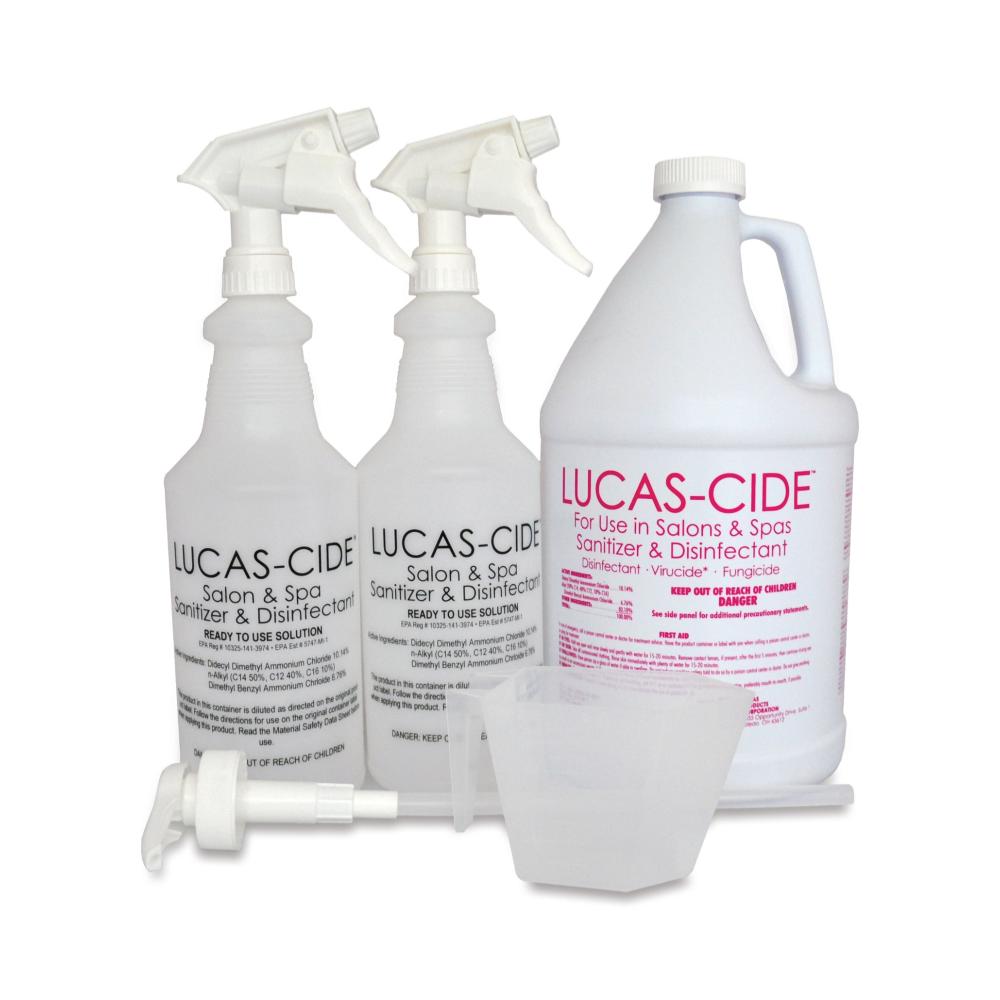 Lucas-cide Concentrate Disinfectant Value Pack - Pink