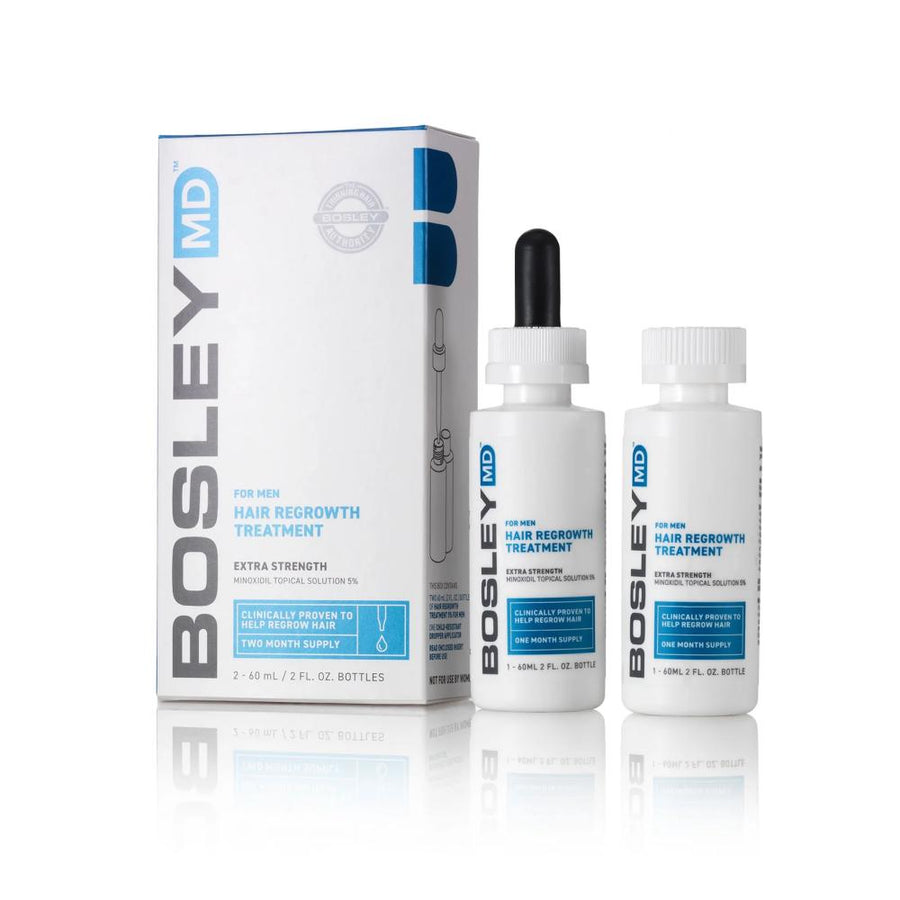Bosley Men's Hair Regrowth Treatment 5% Liquid- 2 Month