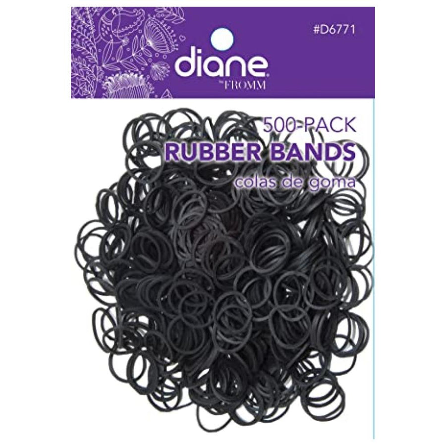 Diane Rubber Hair Bands Pack of 500 - Black