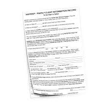 Nufree Client Pads 50 Sheets per/pad - beautysupply123 - 2