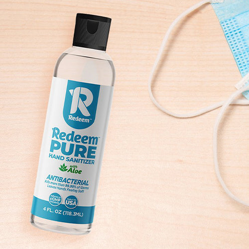 Redeem Pure Hand Sanitizer 4 oz